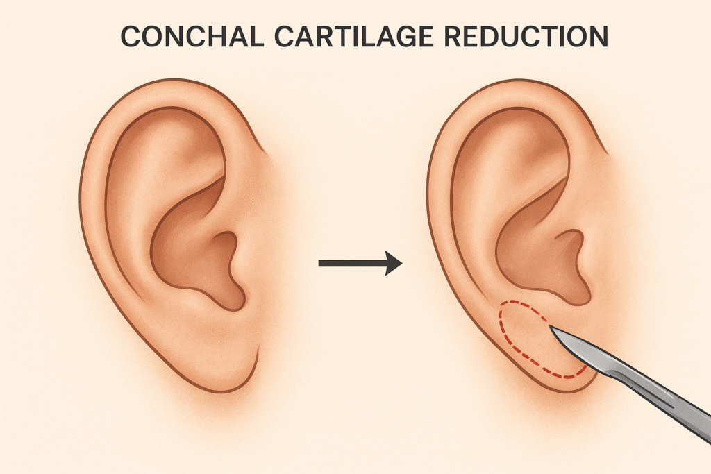 Conchal Cartilage Reduction