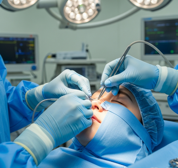 Open Dorsal Hump Reduction Surgery