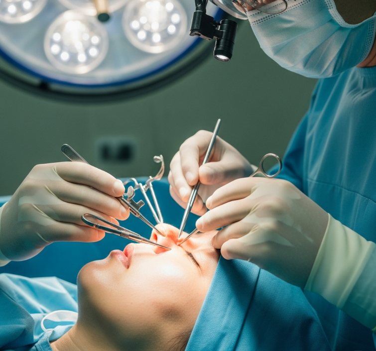 Nasal Tip Lifting with Filler