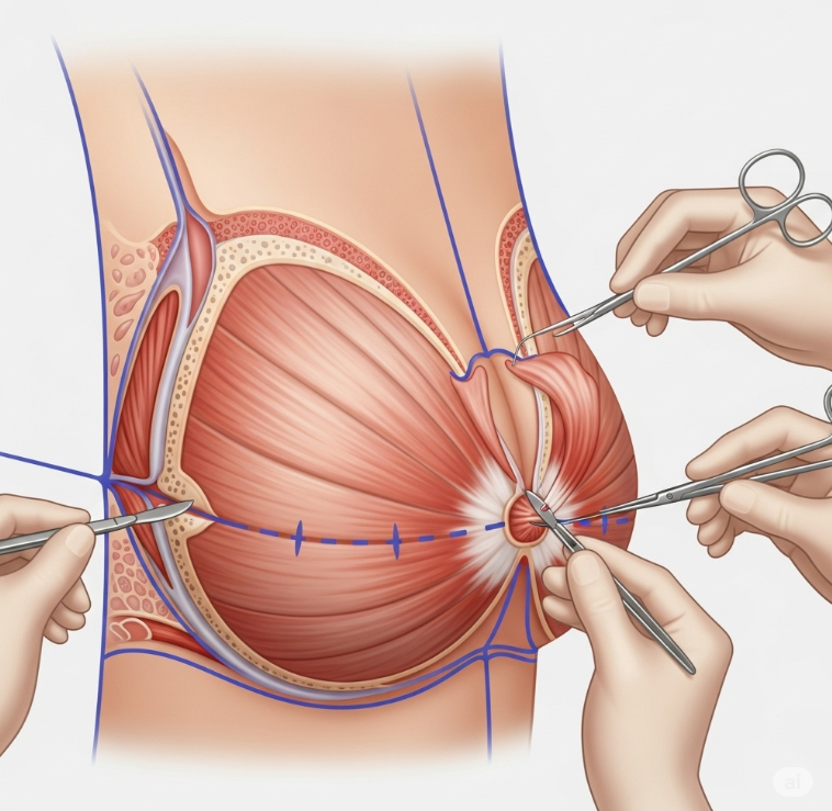 Ultrasound-Guided Inverted Nipple Repair