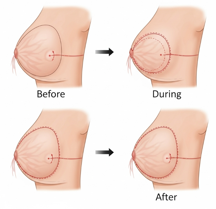 Areola and Nipple Reduction Surgery