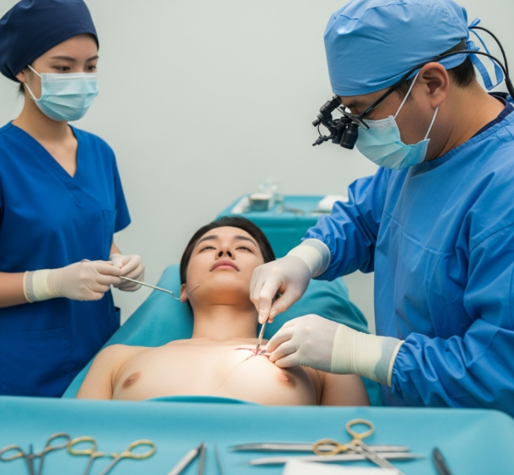 Fat Grafting Assisted MTF Top Surgery