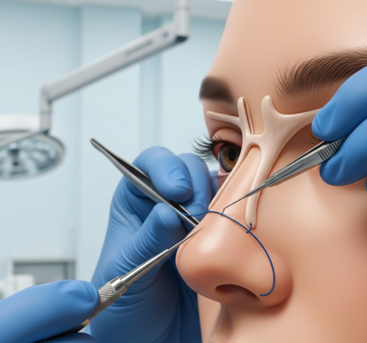 Transdomal Suture Technique