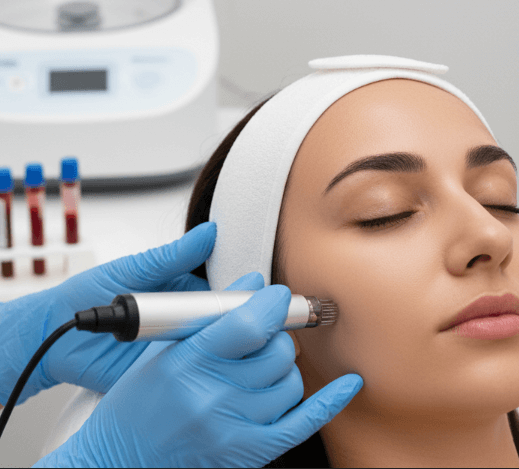 Acne Scar Vampire Facial