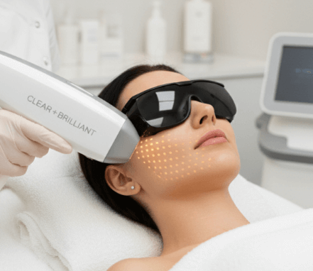 Clear + Brilliant Laser