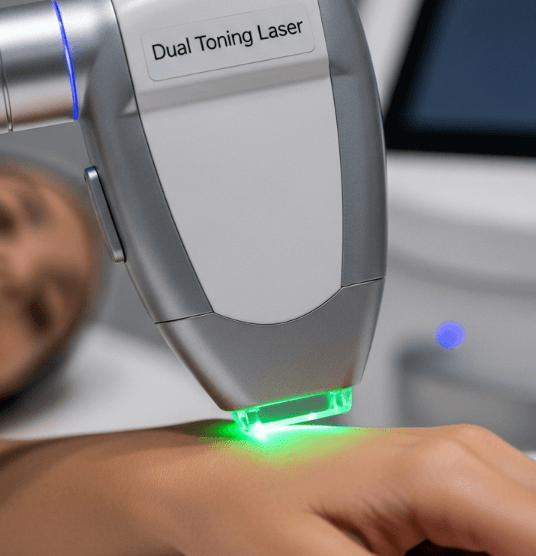 Dual Toning Laser