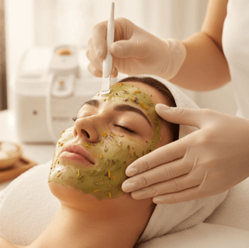 Herbal Dermaplaning Facial