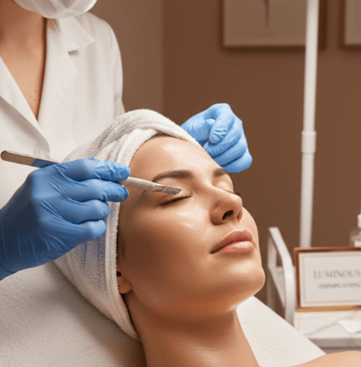 Luminous Skin Dermaplaning Facial