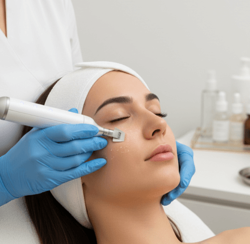 Nano Dermaplaning Facial Therapy