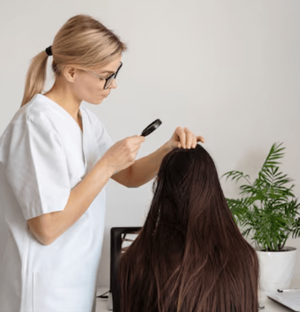 Natural Hair Thickening PRP Therapy