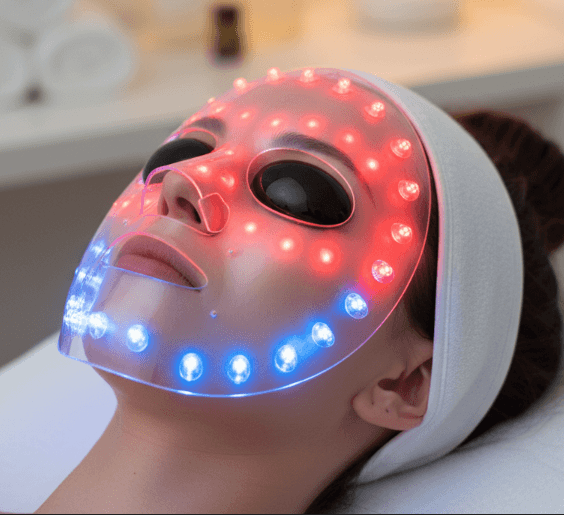 Red & Blue Light Acne Facial