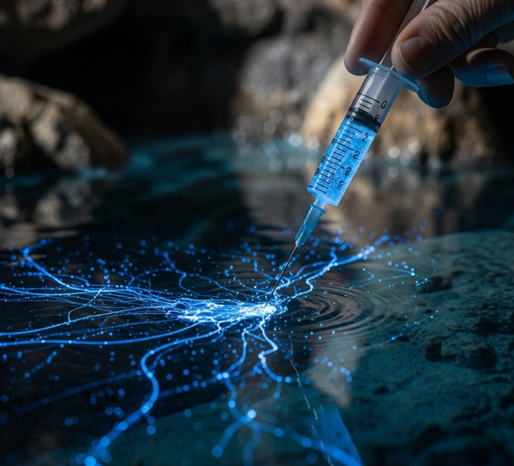 Water Glow Injection
