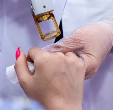 Yellow Laser treatment