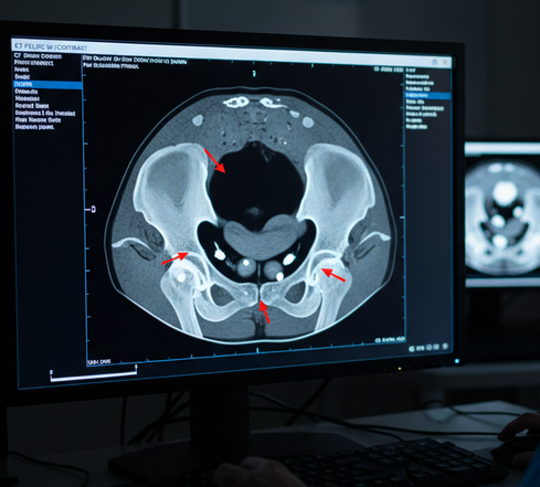 CT Pelvic Scan for Pain Evaluation