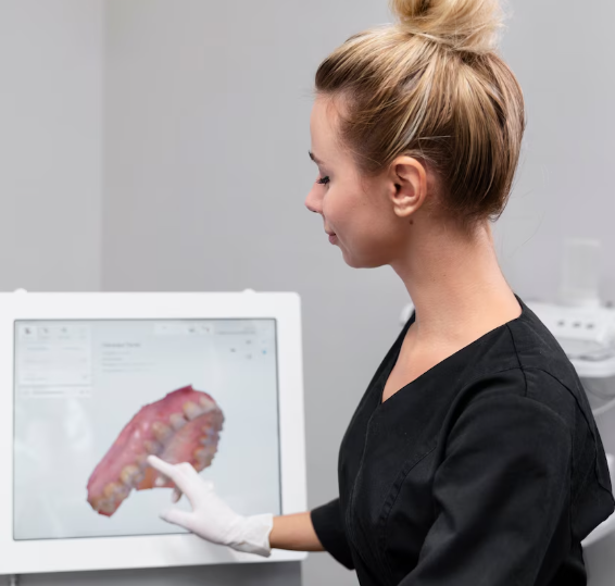 Digital Lingual Braces Mapping