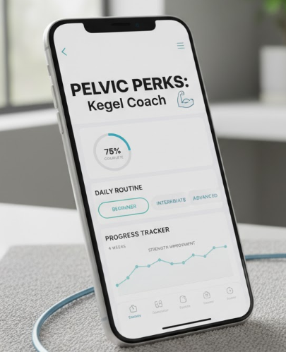 Mobile-App Guided Kegel Trainer
