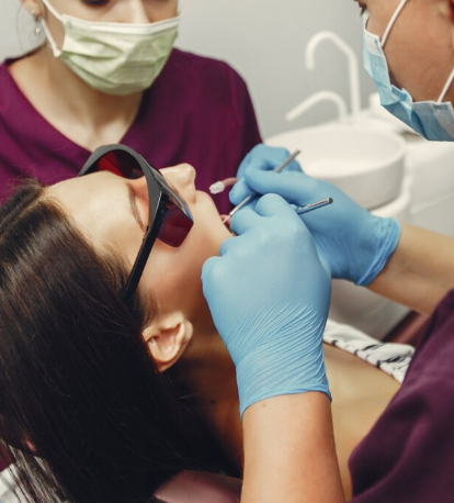 Gingival Recession Laser Therapy